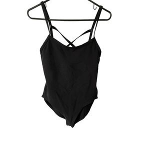 Forever 21 cross back body suit size L